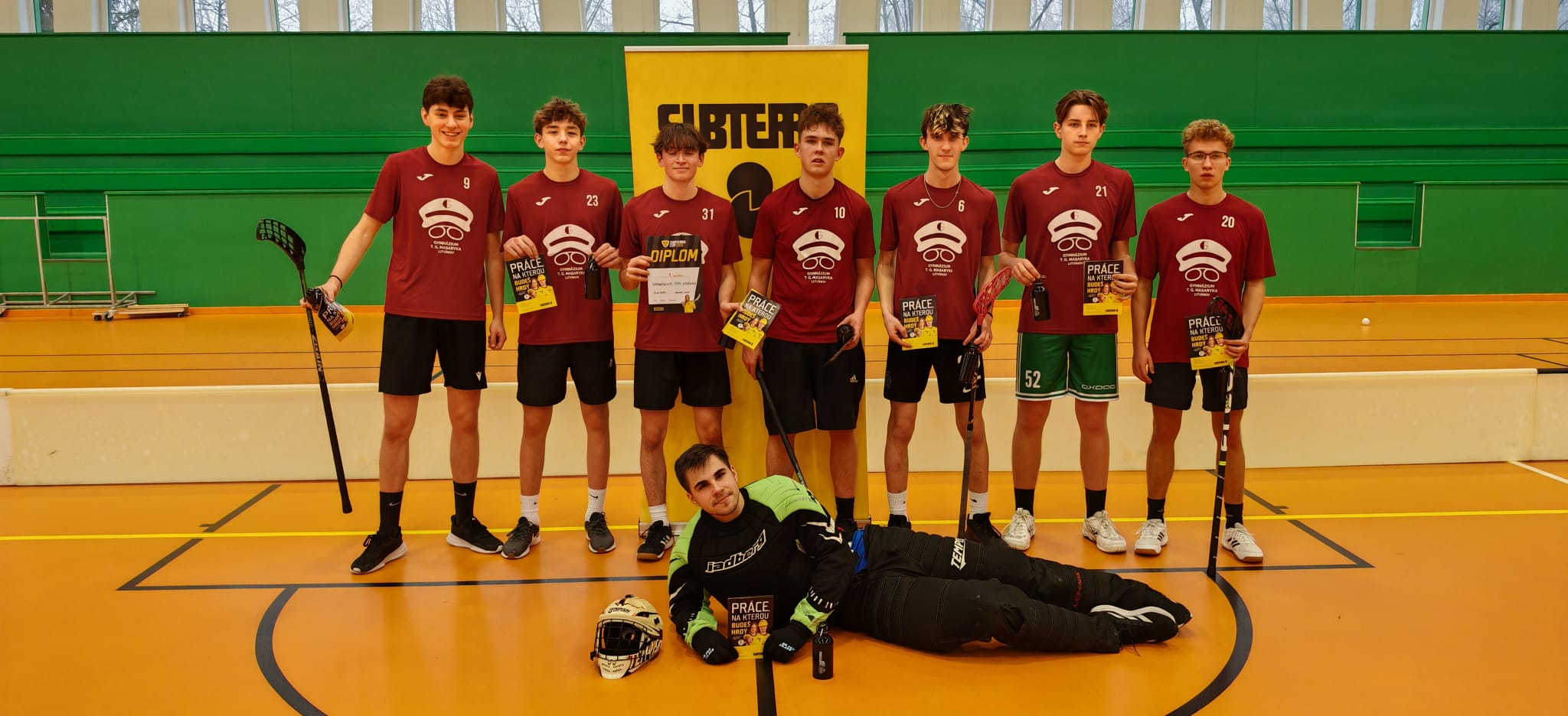Vítězné okresní kolo ve florbalovém Subterra cupu