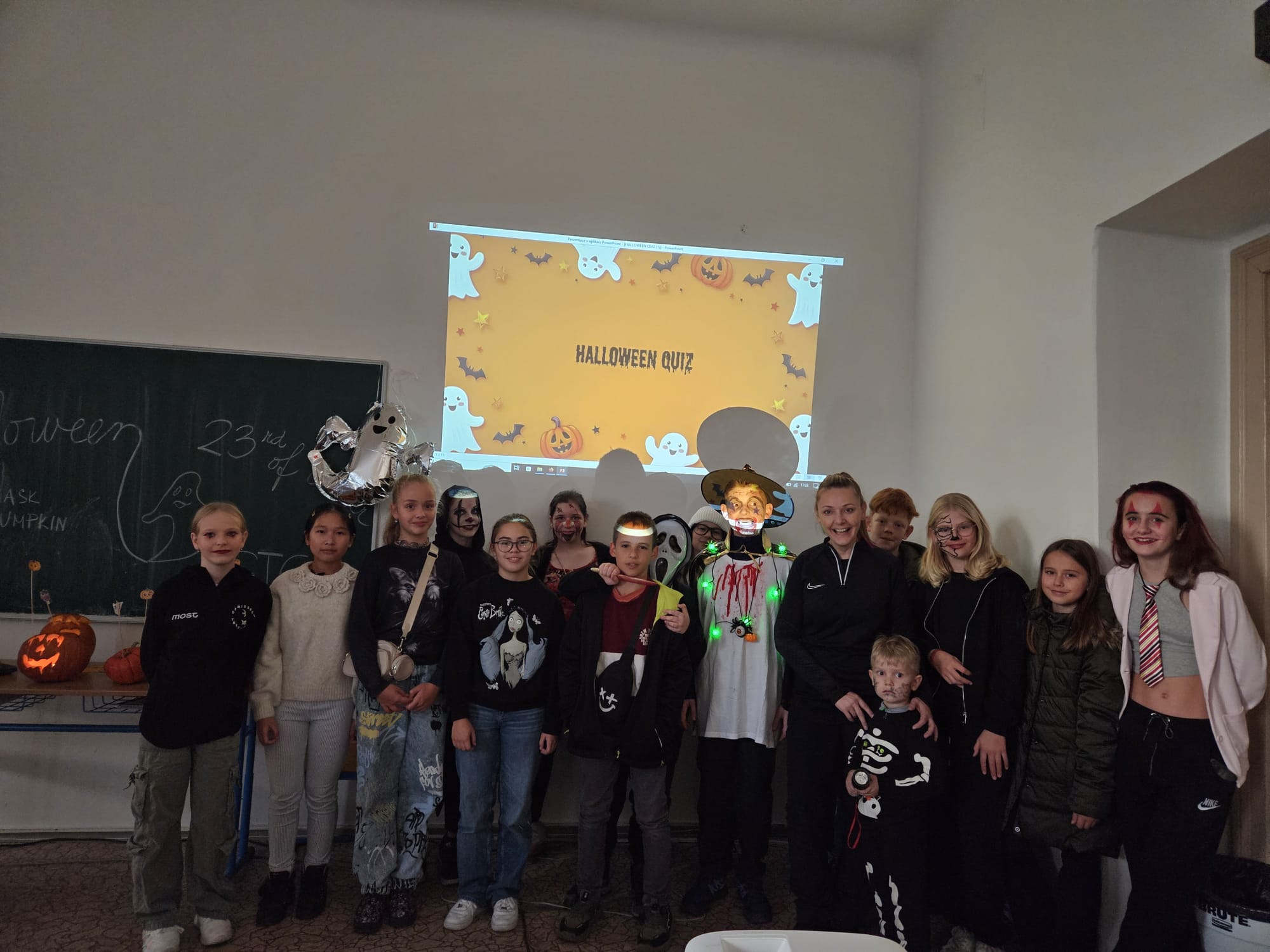 Halloweenský podvečer